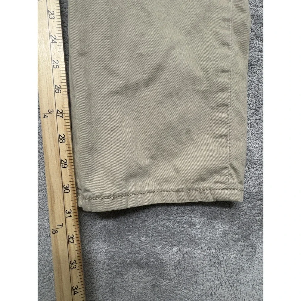Levis 514‎ Pants Mens Measured 32x31 Beige Straight Leg Jeans Casual 100% Cotton